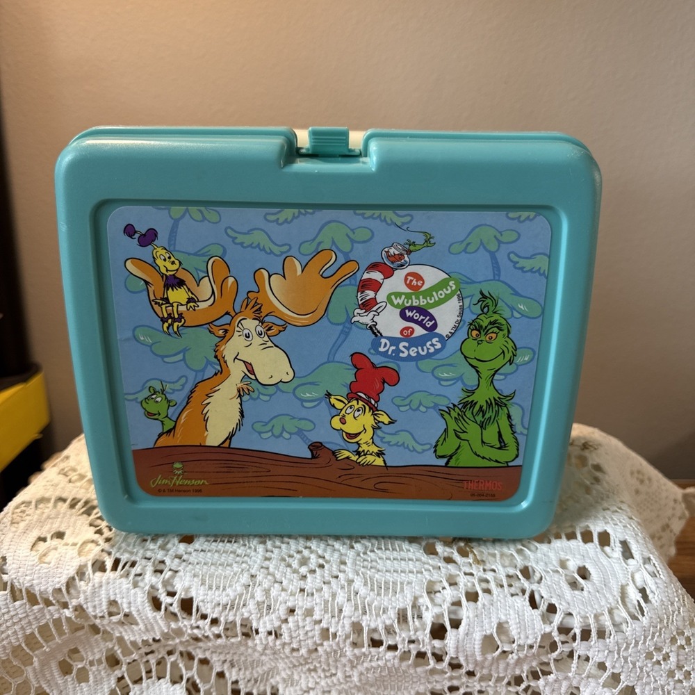 Vintage Dr. Seuss lunch box  The Wubbulous World Of Dr Seuss Lunchbox